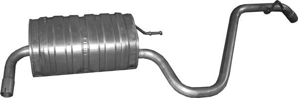 Exhaust muffler Hyundai i30: 1039 Polmostrow End Silencer