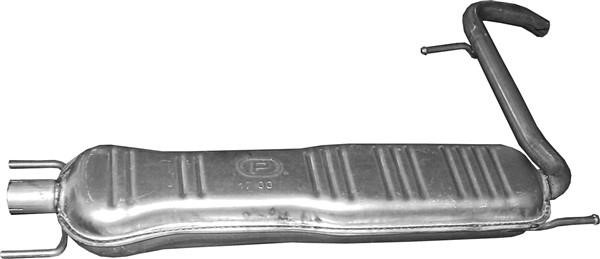 Rear silencer Opel: 1700 Polmostrow Centre Muffler