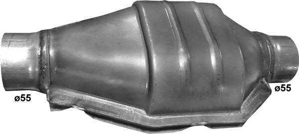00257 Polmostrow Centre Muffler, universal