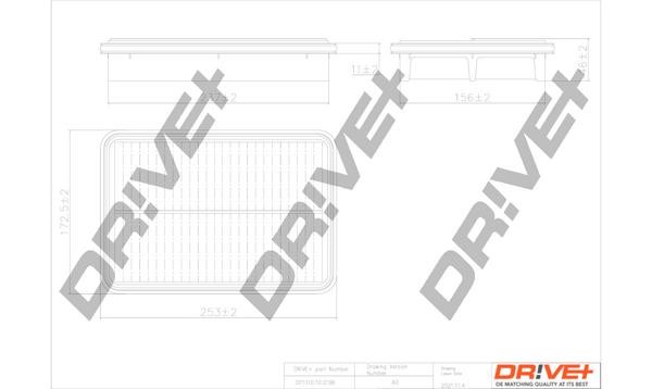 Dr!ve+ DP1110.10.0196 Air filter DP1110100196