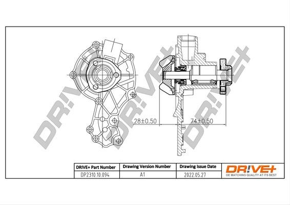 DP231010094 Dr!ve+ Water pump