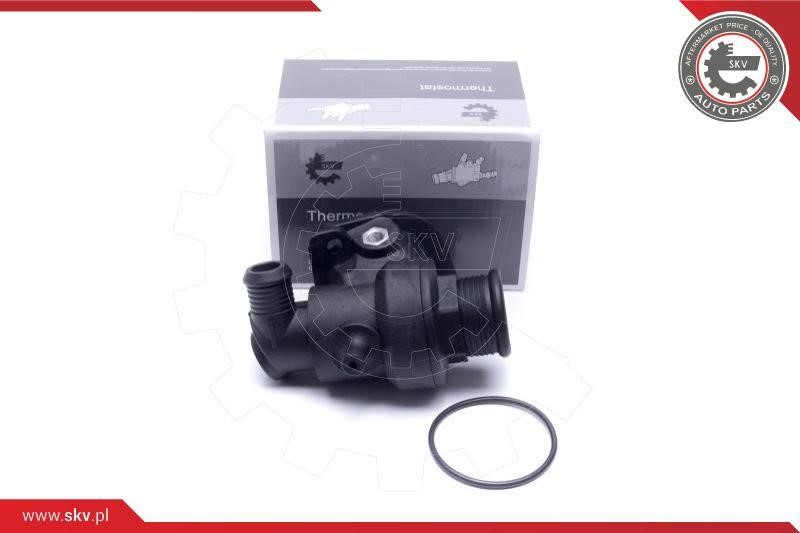 Engine coolant water outlet Ford C-Max: 20SKV610 Esen SKV Coolant flange