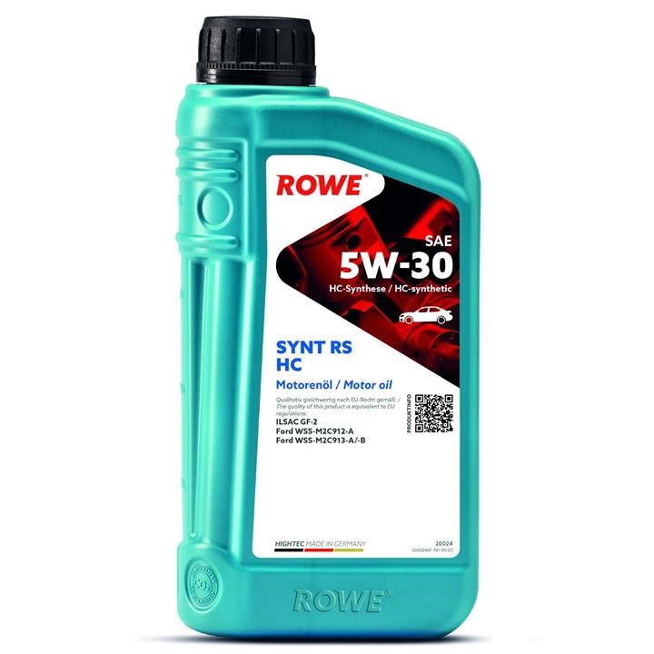 Engine oil ROWE HIGHTEC SYNT RS HC 5W-30, 1L Rowe 20024-0010-99