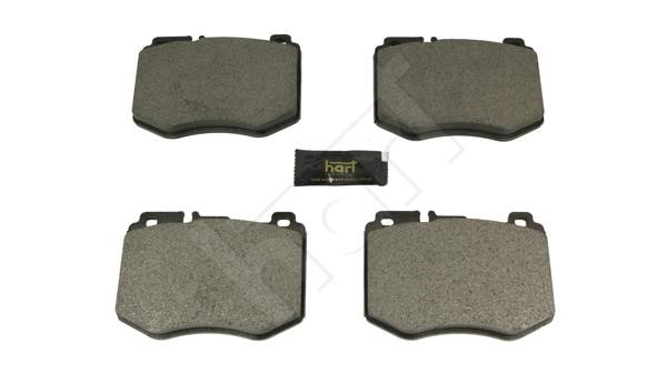 Hart 261 580 Brake Pad Set, disc brake 261580