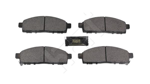 Hart 248 955 Brake Pad Set, disc brake 248955