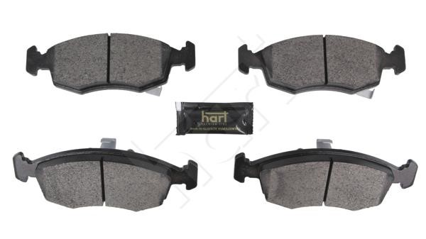 Hart 256 553 Brake Pad Set, disc brake 256553