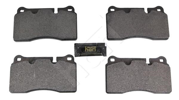 Hart 261 809 Brake Pad Set, disc brake 261809