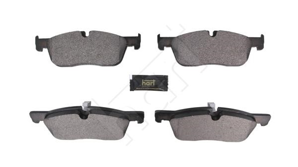 Hart 261 812 Brake Pad Set, disc brake 261812