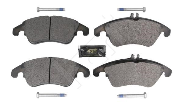 Hart 256 535 Brake Pad Set, disc brake 256535