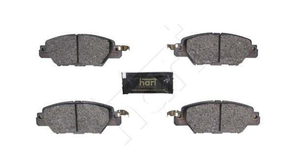 Hart 261 814 Brake Pad Set, disc brake 261814
