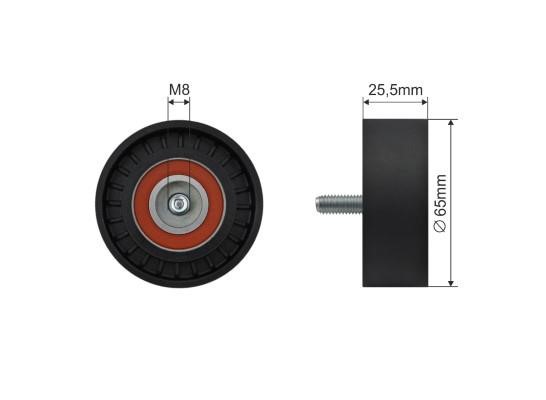 A.Z. Meisterteile AZMT-20-031-2421 Deflection/guide pulley, v-ribbed belt AZMT200312421