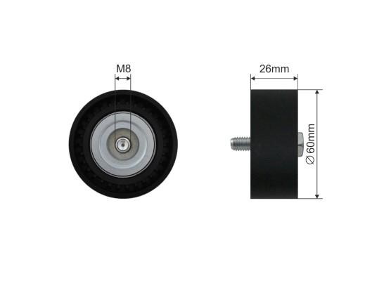 A.Z. Meisterteile AZMT-20-031-2427 Deflection/guide pulley, v-ribbed belt AZMT200312427