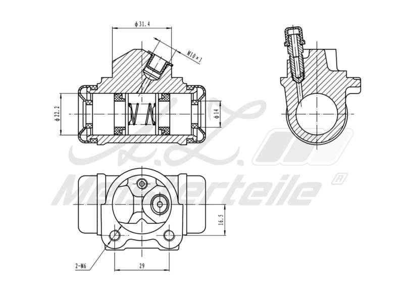 A.Z. Meisterteile Wheel Brake Cylinder – price