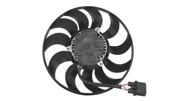 Car radiator fan Audi Q3: 646614 Hart Fan, radiator