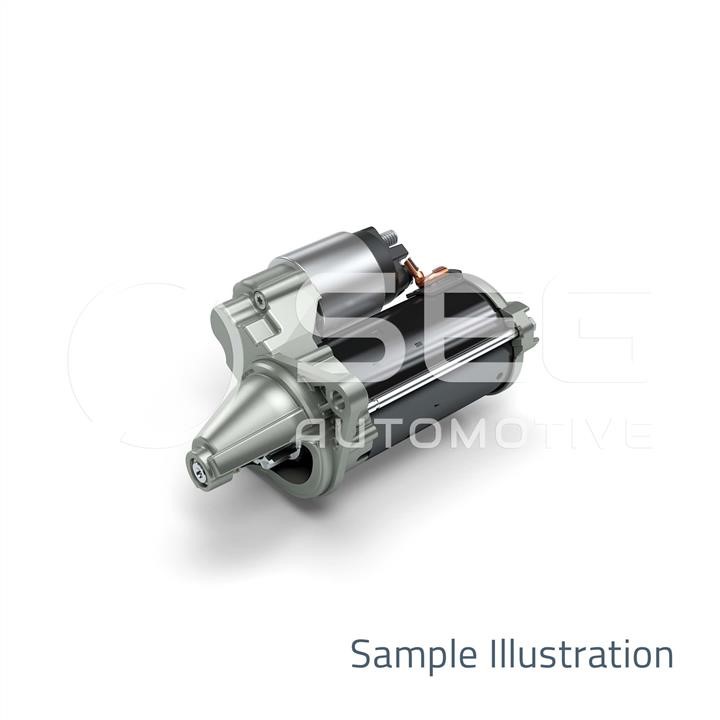 Engine starter motor Mercedes: 0001139071 SEG Automotive Starter