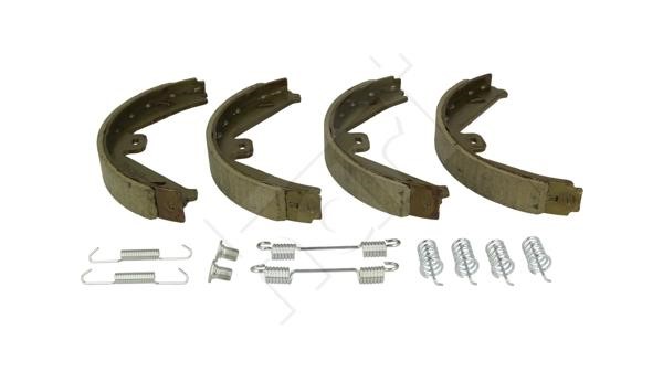 Hart 261 637 Brake Shoe Set, parking brake 261637