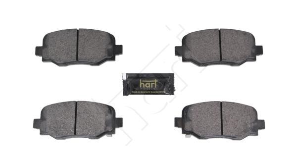 Hart 260 821 Brake Pad Set, disc brake 260821