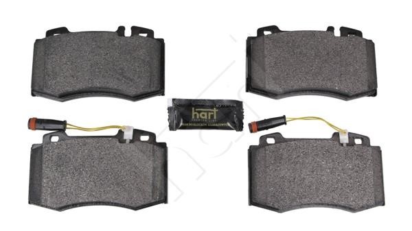 Hart 261 858 Brake Pad Set, disc brake 261858