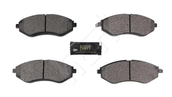 Hart 261 801 Brake Pad Set, disc brake 261801