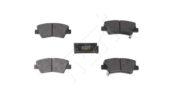 Hart 261 820 Brake Pad Set, disc brake 261820