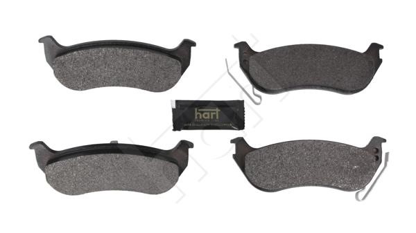 Hart 261 828 Brake Pad Set, disc brake 261828