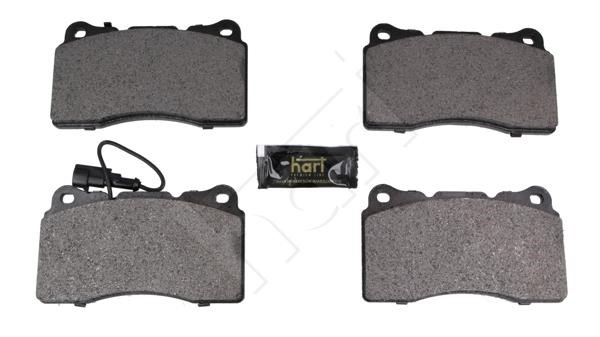 Hart 261 832 Brake Pad Set, disc brake 261832