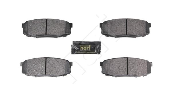 Hart 261 751 Brake Pad Set, disc brake 261751
