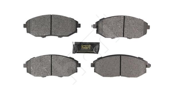 Hart 261 760 Brake Pad Set, disc brake 261760