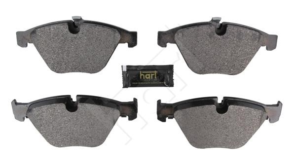 Hart 261 786 Brake Pad Set, disc brake 261786