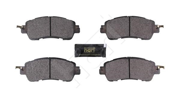 Hart 261 788 Brake Pad Set, disc brake 261788
