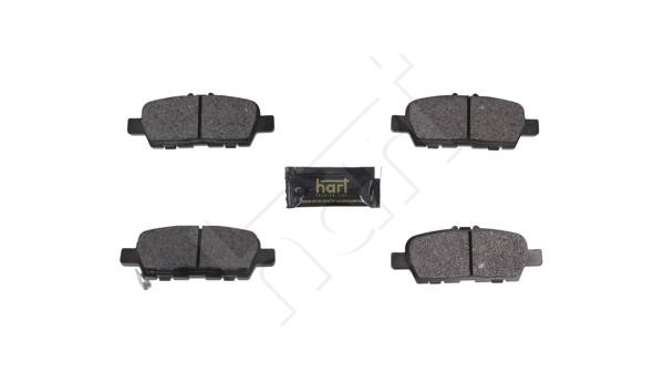 Hart 261 790 Brake Pad Set, disc brake 261790