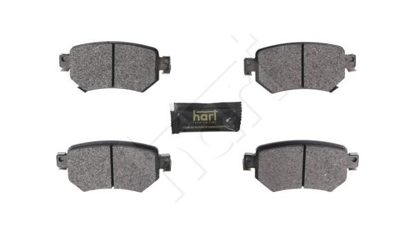 Hart 261 791 Brake Pad Set, disc brake 261791