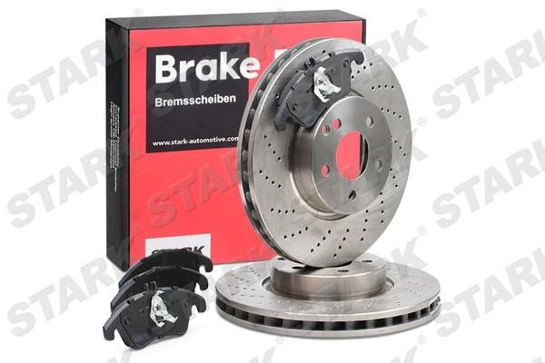 Stark SKBK-10991145 Front ventilated brake discs with pads, set SKBK10991145