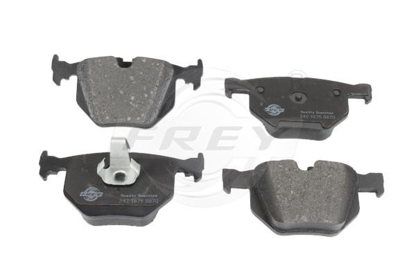 Frey 845522701 Brake Pad Set, disc brake 845522701