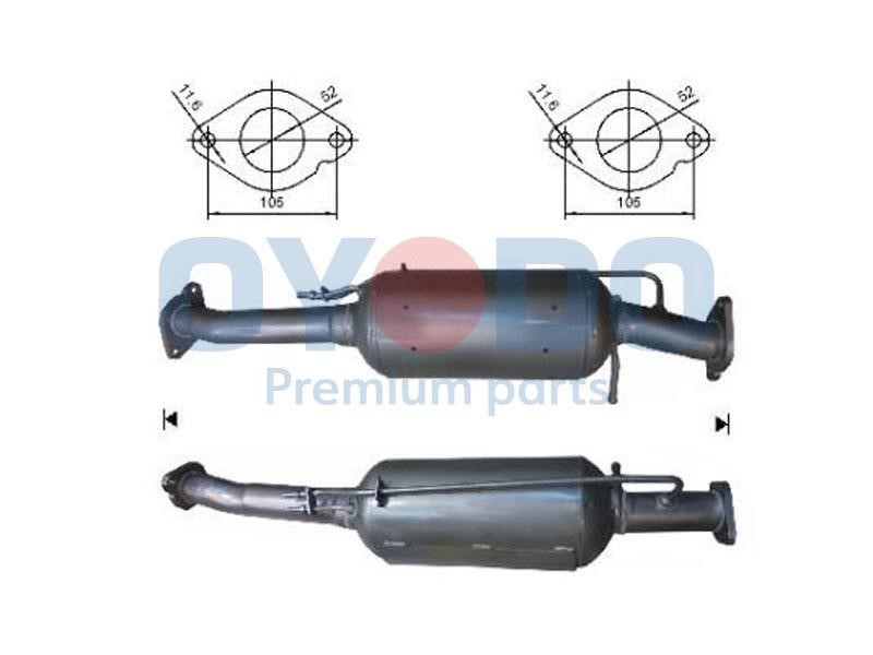 20N0025OYO Oyodo Diesel particulate filter DPF