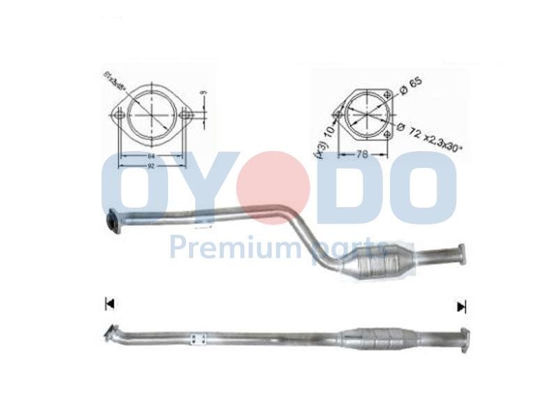 Cat converter Mercedes: 10N0149OYO Oyodo Catalytic Converter
