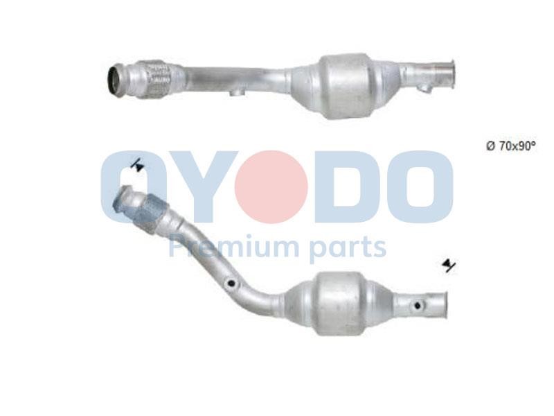 Catalytic exhaust system Citroen Xsara: 10N0117OYO Oyodo Catalytic Converter