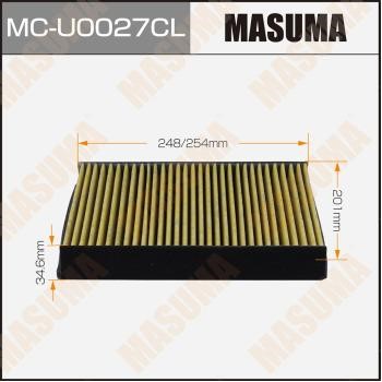 Masuma MC-U0027CL Filter, interior air MCU0027CL