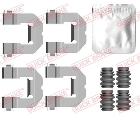 Brake pad accessory kit BMW i4: 1090162 Quick brake Accessory Kit, disc brake pad