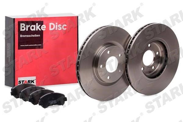 Stark SKBK-10990730 Front ventilated brake discs with pads, set SKBK10990730