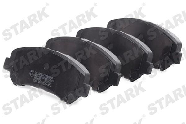 Front ventilated brake discs with pads, set Stark SKBK-10990730
