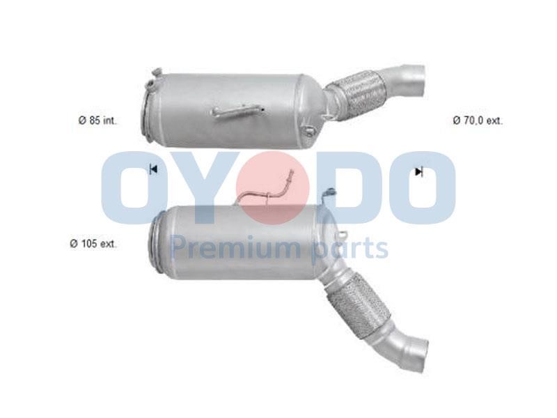 Diesel Particulate Filter BMW: 20N0131OYO Oyodo Diesel particulate filter DPF