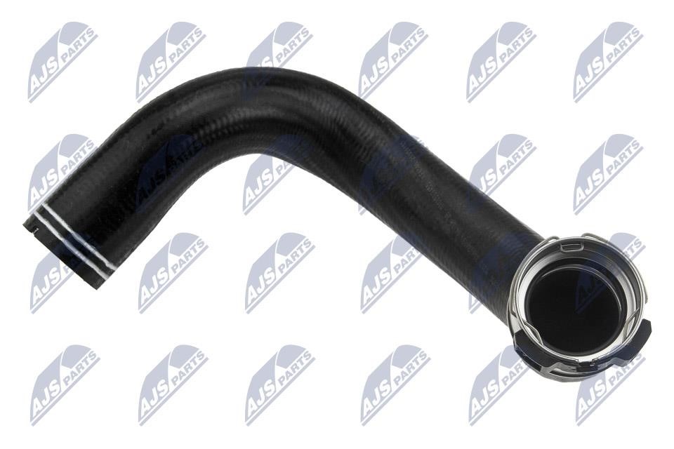 Intercooler hose Fiat 500: GPPFT007 NTY Intercooler pipe