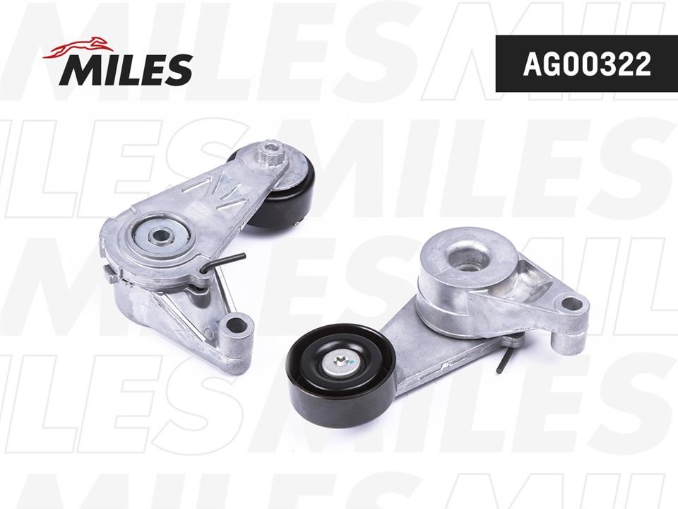 Miles AG00322 Tensioner pulley, v-ribbed belt AG00322