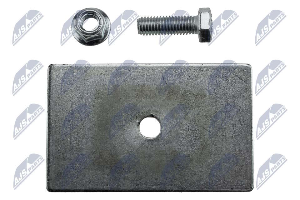 Silent block, rear springs NTY EZC-FT-188