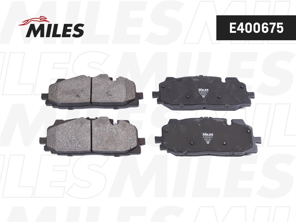 Miles E400675 Brake Pad Set, disc brake E400675
