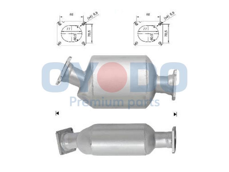 20N0030OYO Oyodo Diesel particulate filter DPF