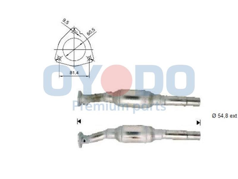 10N0094OYO Oyodo Catalytic Converter
