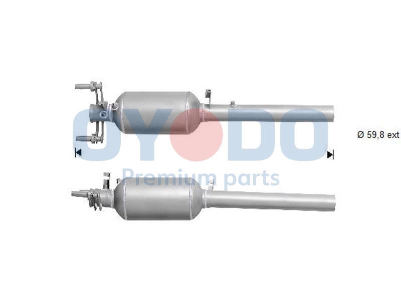 20N0085OYO Oyodo Diesel particulate filter DPF