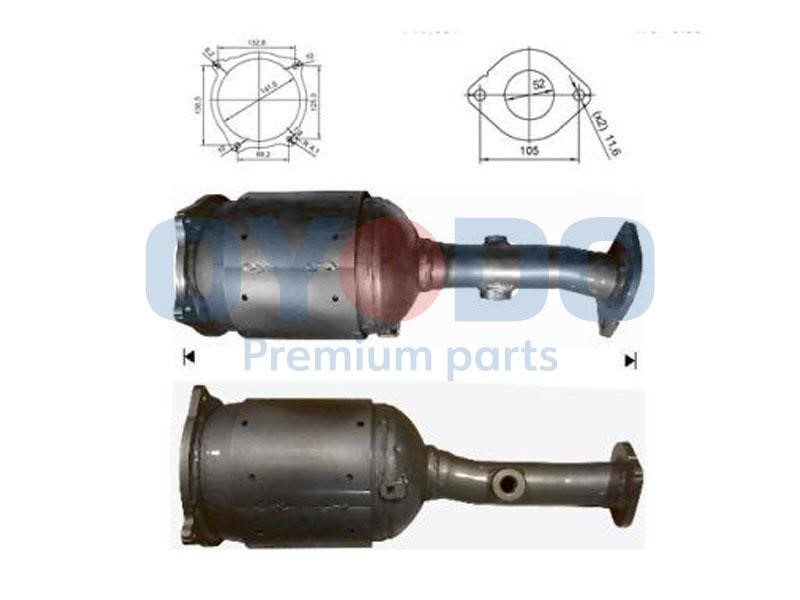 20N0093OYO Oyodo Diesel particulate filter DPF